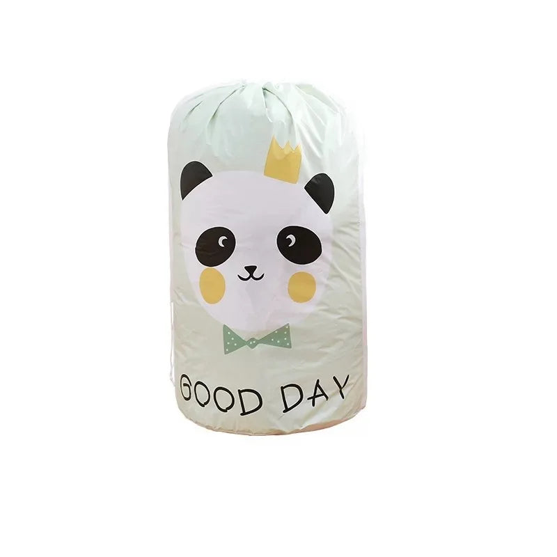 Cartoon Bear Quilt Storage Bag Closet Clothes Storage Organizers Clothes Blanket Baby Toys Basket Travel Suitcases Quilt Bags