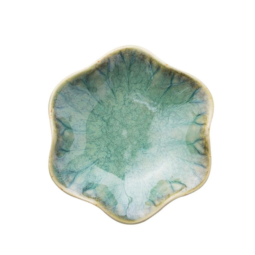 Lotus Jewelry Tray Ceramic Ring Dish Small Key Bowl Cute Ring Holder Trinket Dish Great Jewelry Organizing for Woman