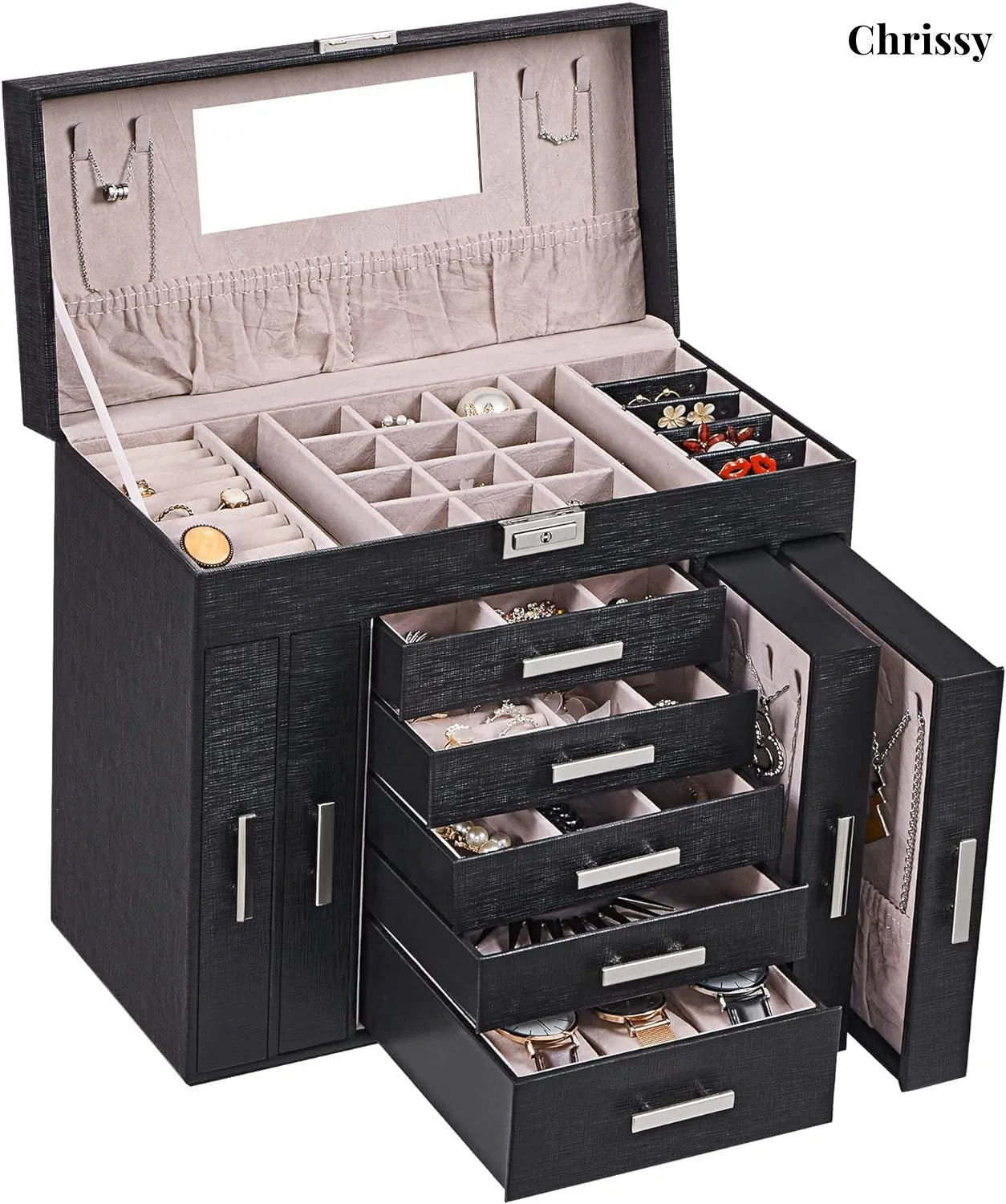 Jewelry Box, 6 Tier Jewelry Boxes & Organizers